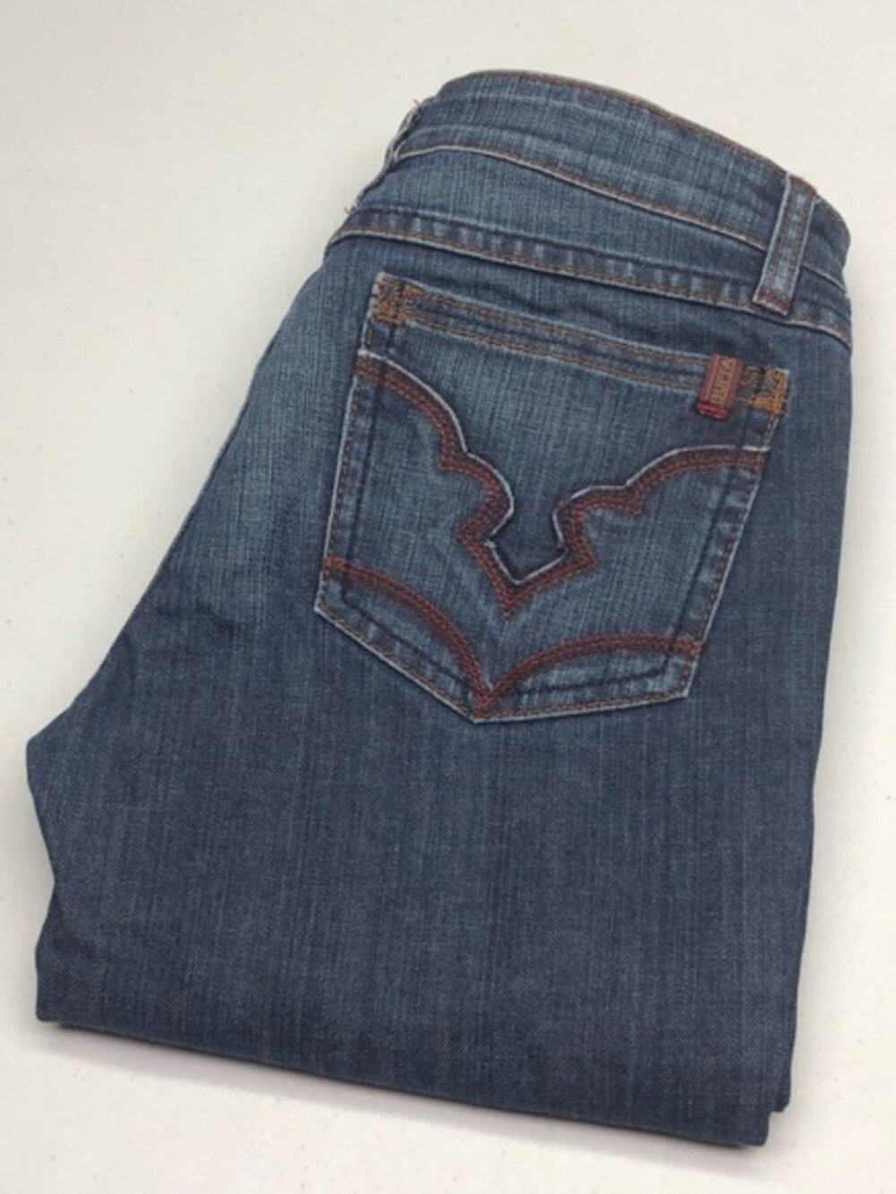 LIKE NEW DAVID BITTON MID-RISE SLIM BOOT JEANS 28x30 ⭐️